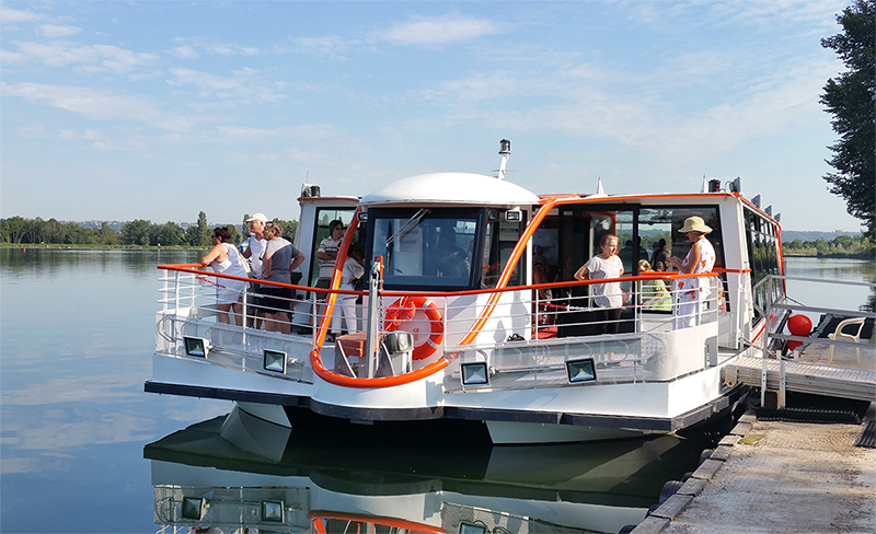 Chantier Naval Franco Suisse Hyperdrobus Canal de Jonage