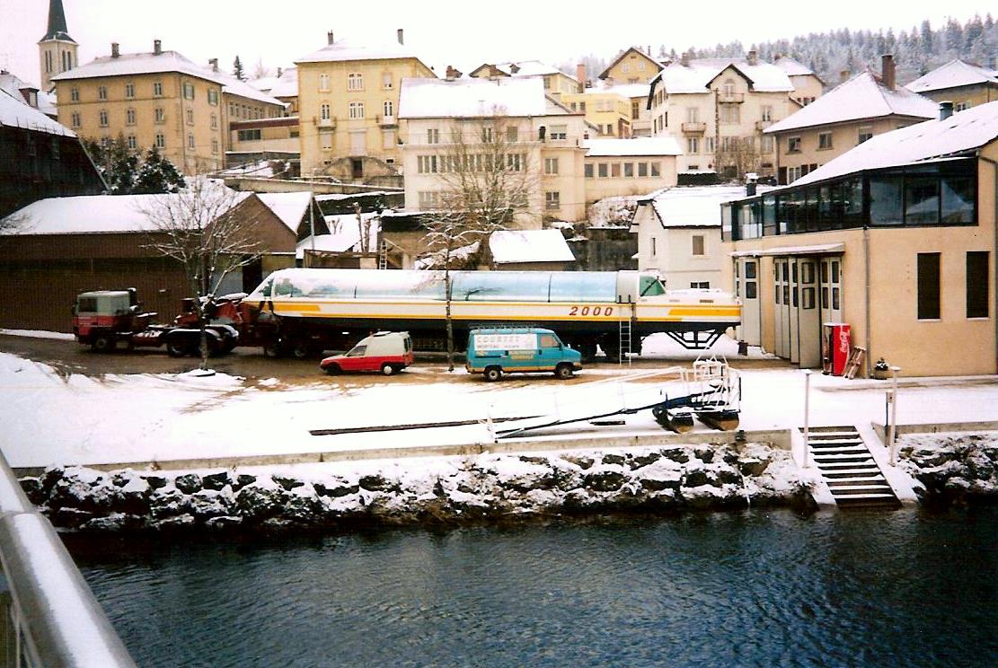 Chantier Naval Franco Suisse Hydrobus Batorama