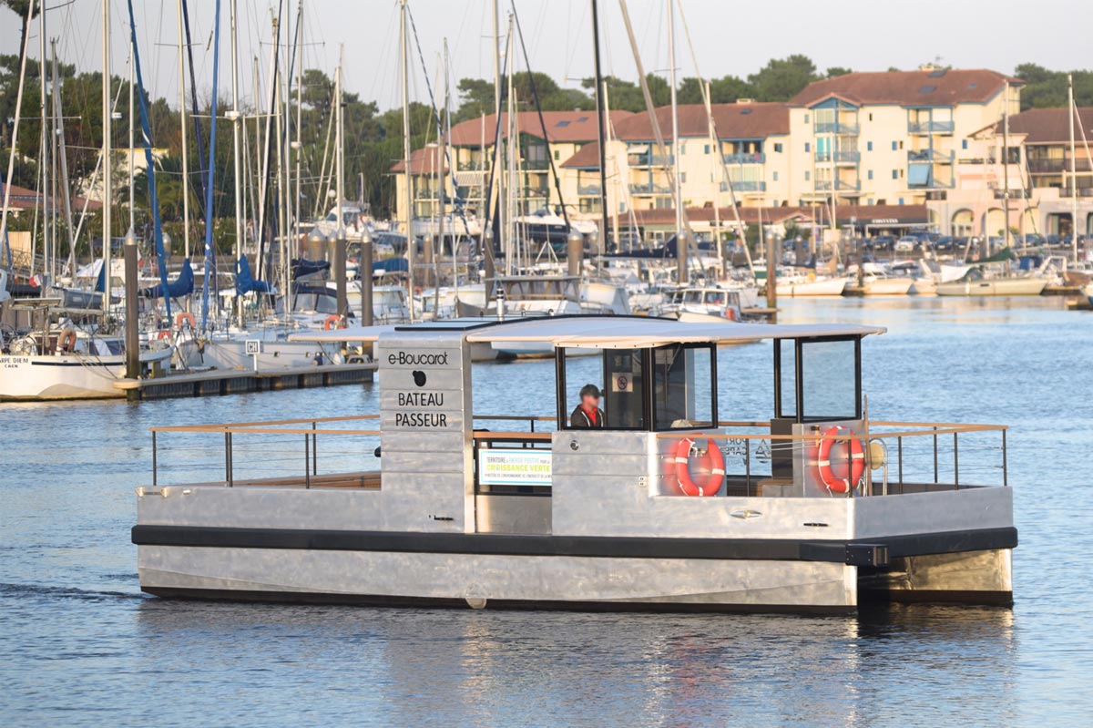 e-Boucarot  Bateau passeur de Capbreton 