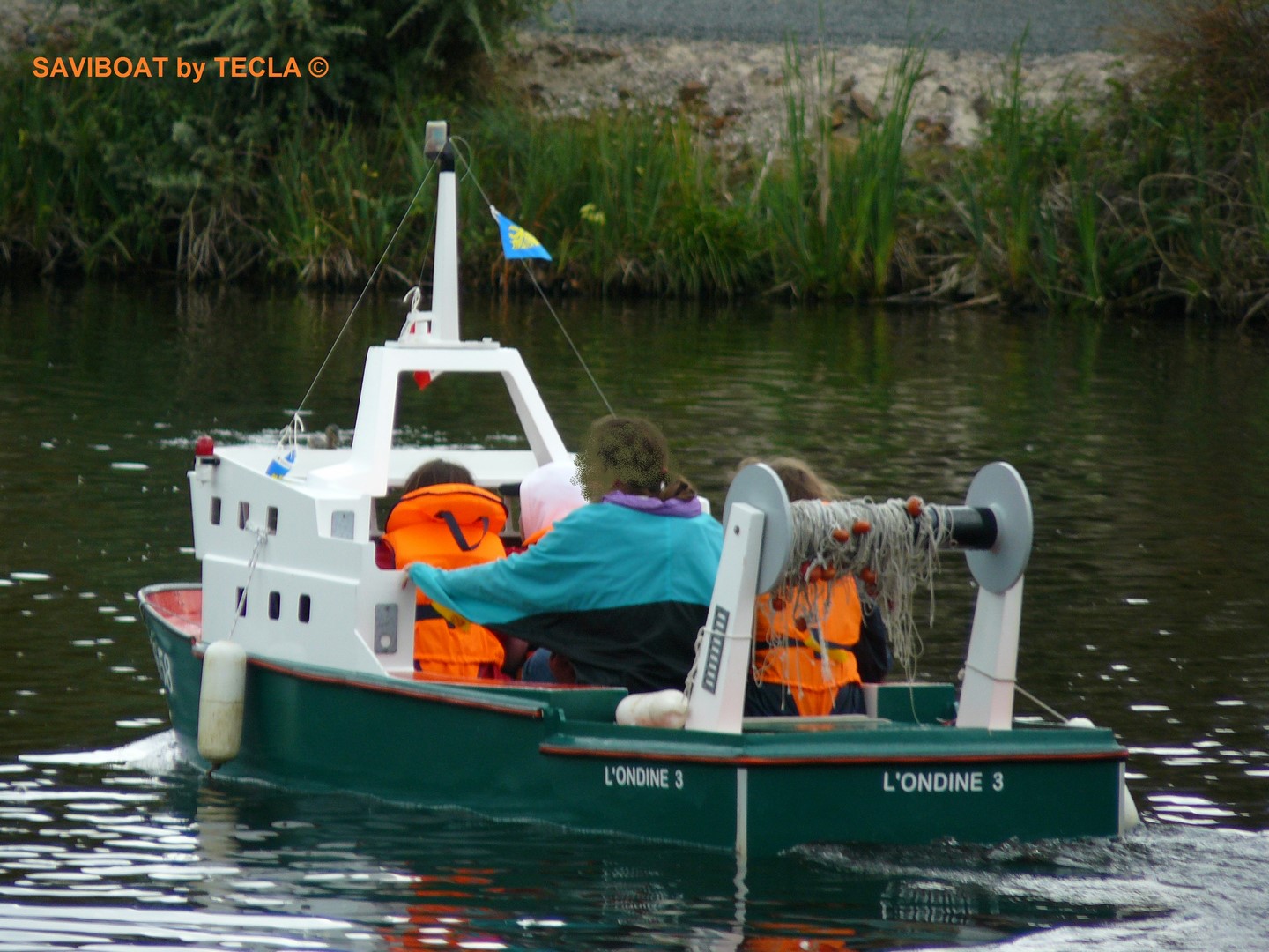 Bateau électrique pour enfant