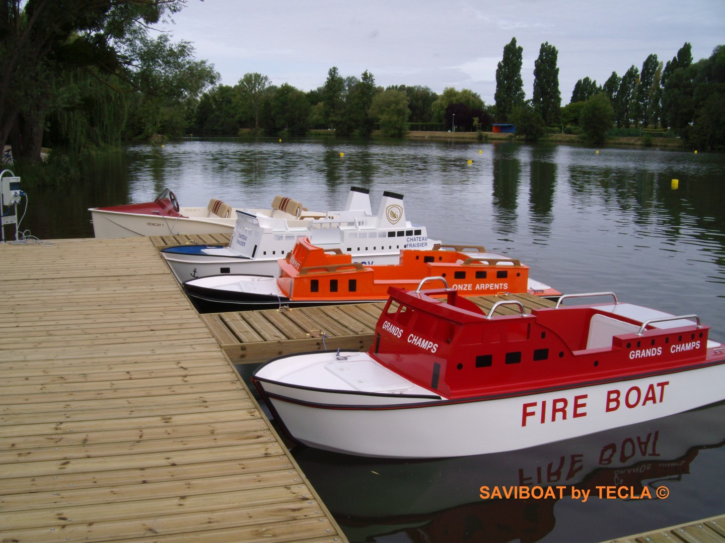 Saviboat Port Miniature Feu