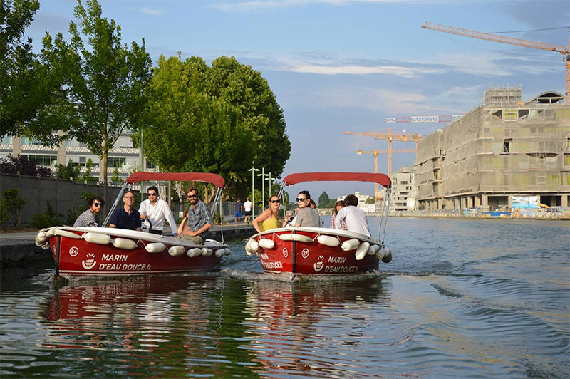 Des bateaux lectriques sans permis  la location pour Meaux