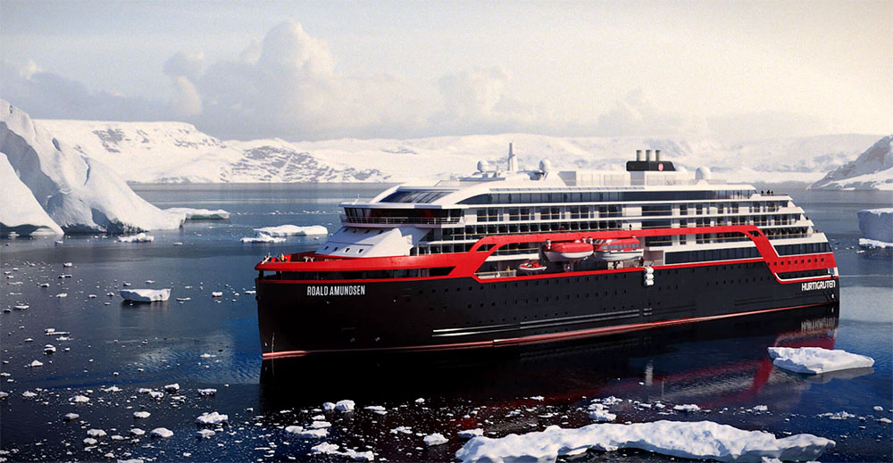 Des navires dexploration hybrides pour Hurtigruten