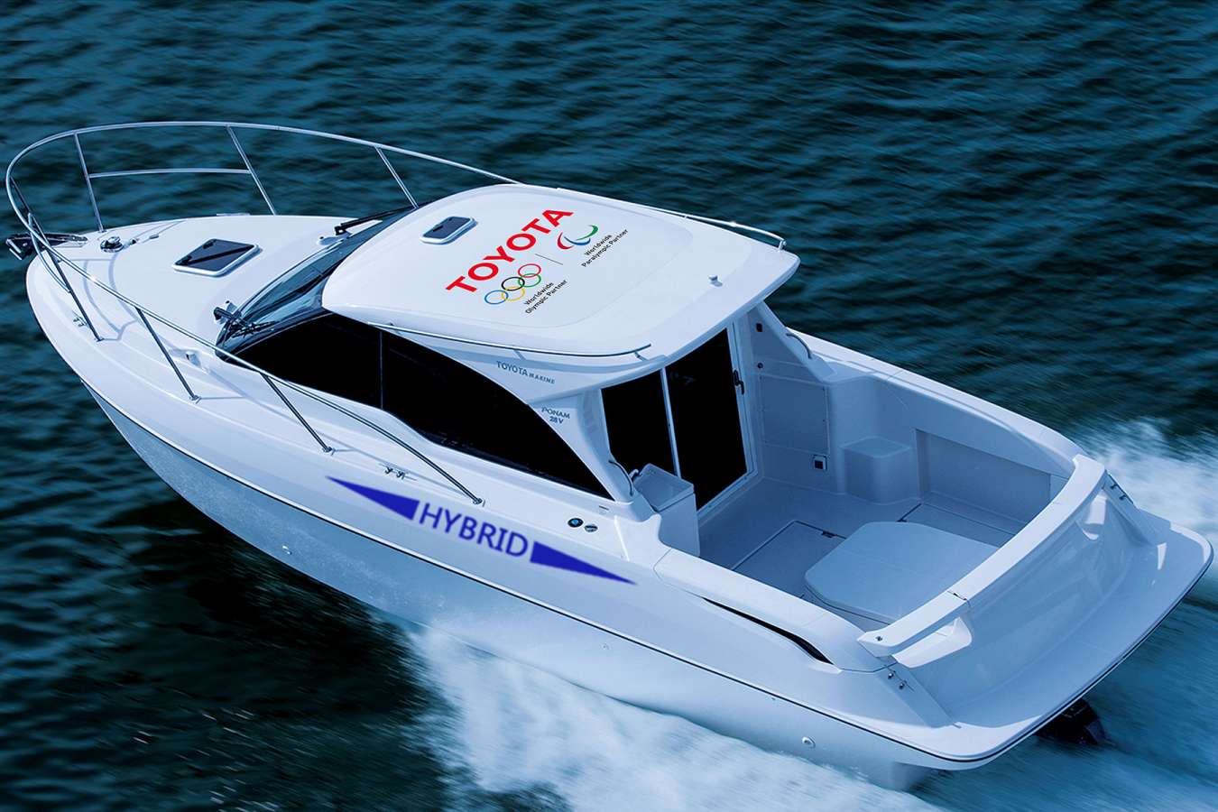 Toyota Ponam 28V : un bateau hybride en phase de test 