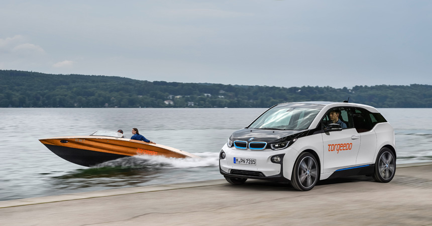 Des batteries de BMW i3  bord des bateaux Torqeedo