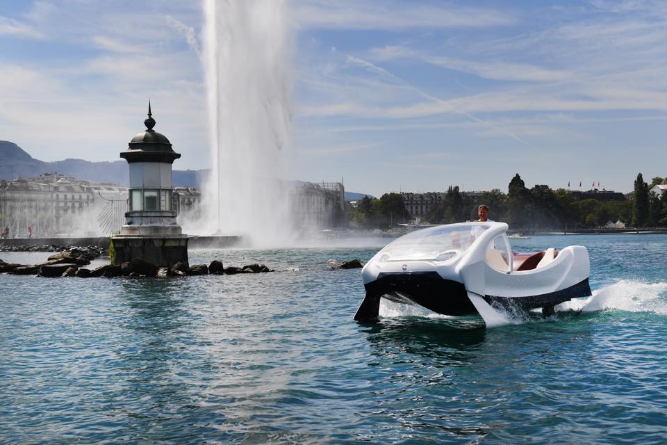 Sea Bubbles : le bateau taxi lectrique en tests  Lyon et  Genve