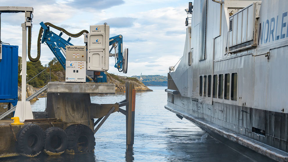 ​Wrtsil teste la charge par induction sur un ferry hybride