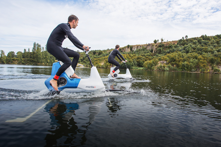 Hydrofoil Bike XE-1 : un vlo lectrique pour se balader sur leau