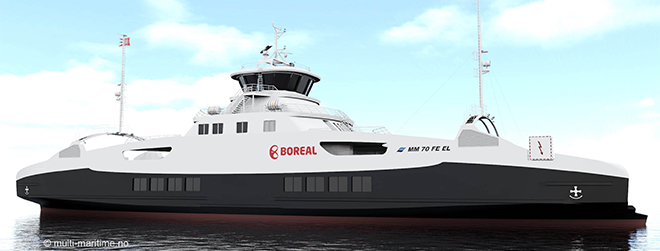 Vard annonce la construction dun ferry lectrique pour la Norvge