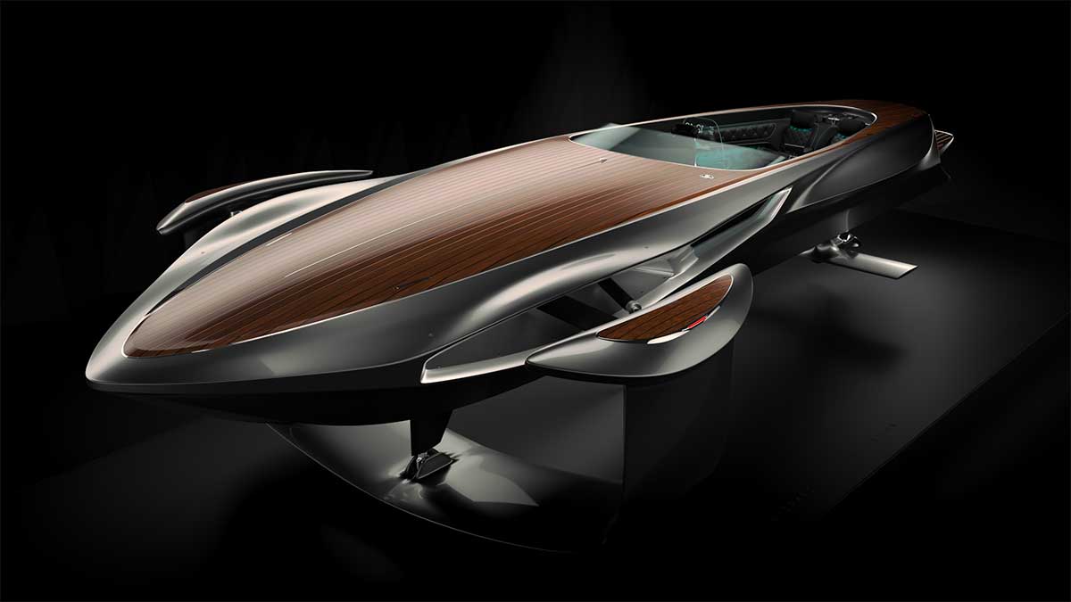 Hydrafoil : un concept-boat lectrique inspir du monde automobile