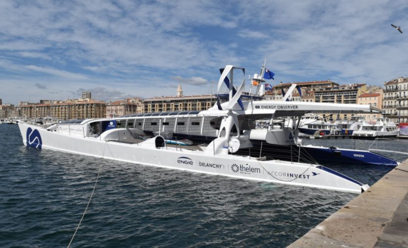 Energy Observer : le bateau  hydrogne entame son tour de la Mditerrane 