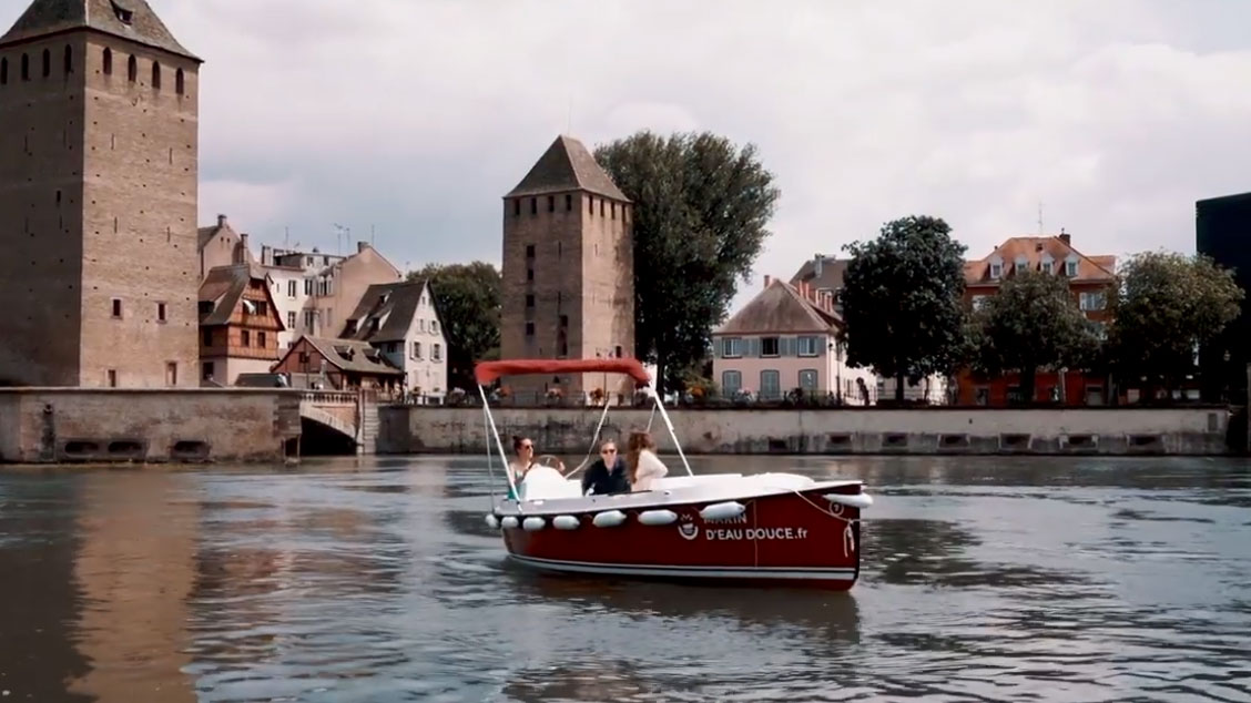 Location : les bateaux lectriques dbarquent  Strasbourg