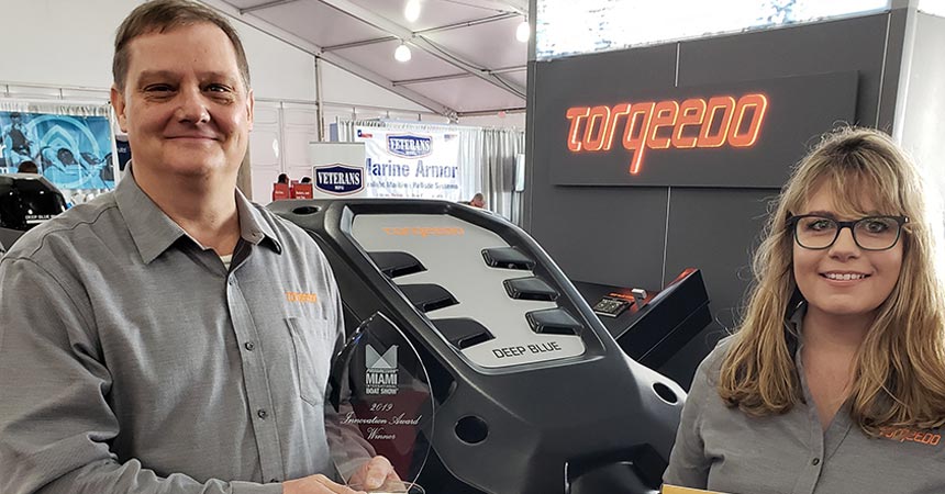 Un prix de linnovation pour Torqeedo au Miami Boat Show