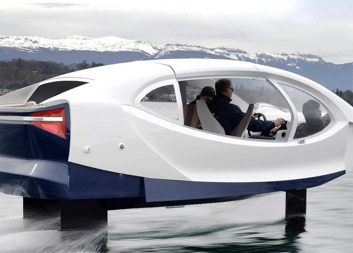 Vido : les bateaux-taxis lectriques Sea Bubbles en tests sur la Seine