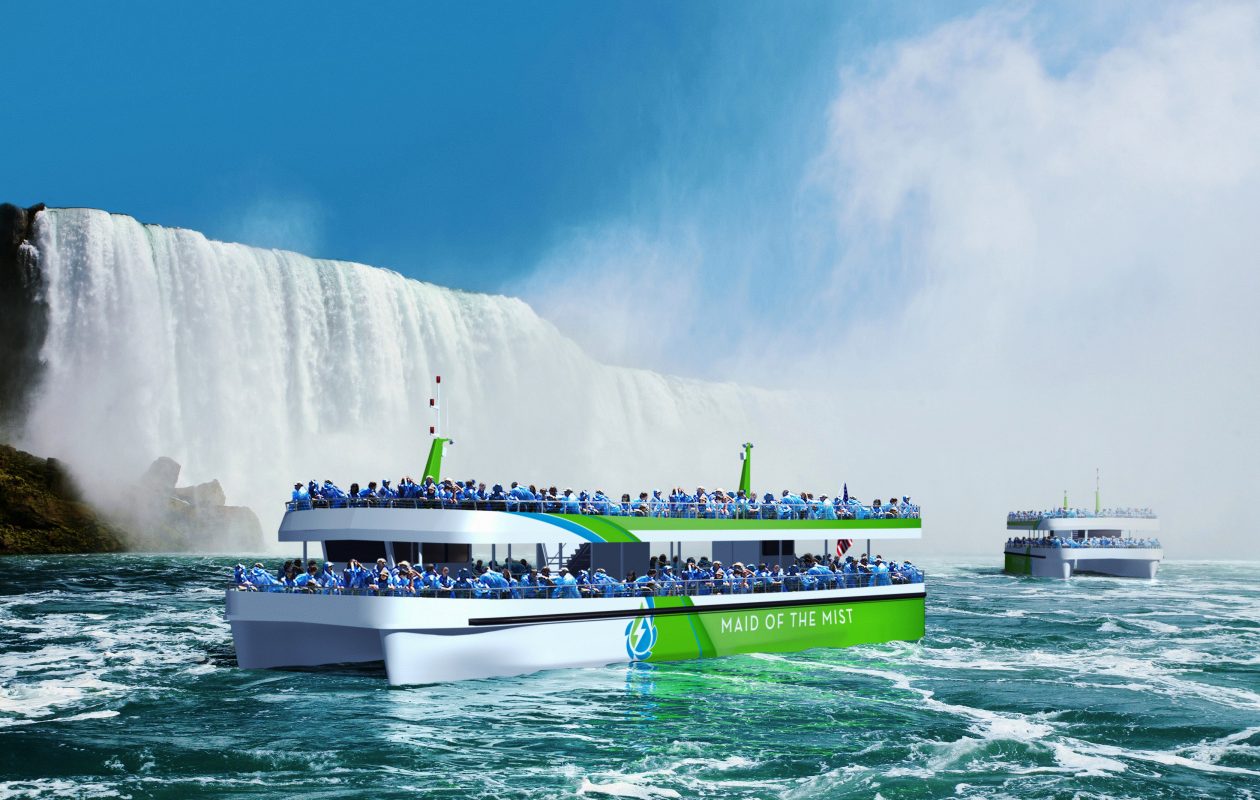 ​Des bateaux lectriques pour les chutes du Niagara 