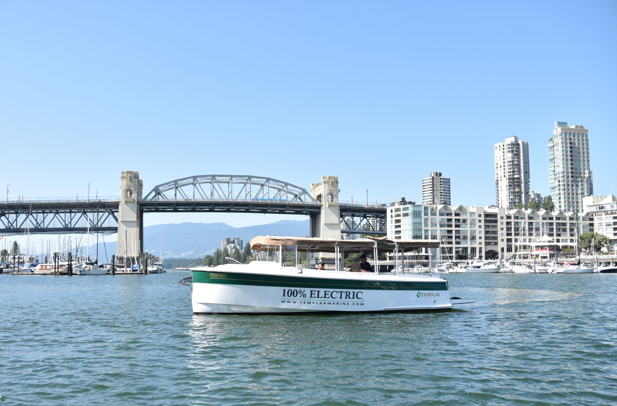 Canada : Torqeedo quipe les bateaux touristiques lectriques de Templar Marine