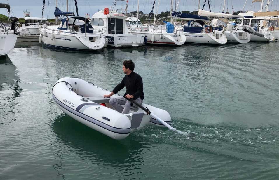 TEMO : une godille lectrique pour les annexes de bateaux