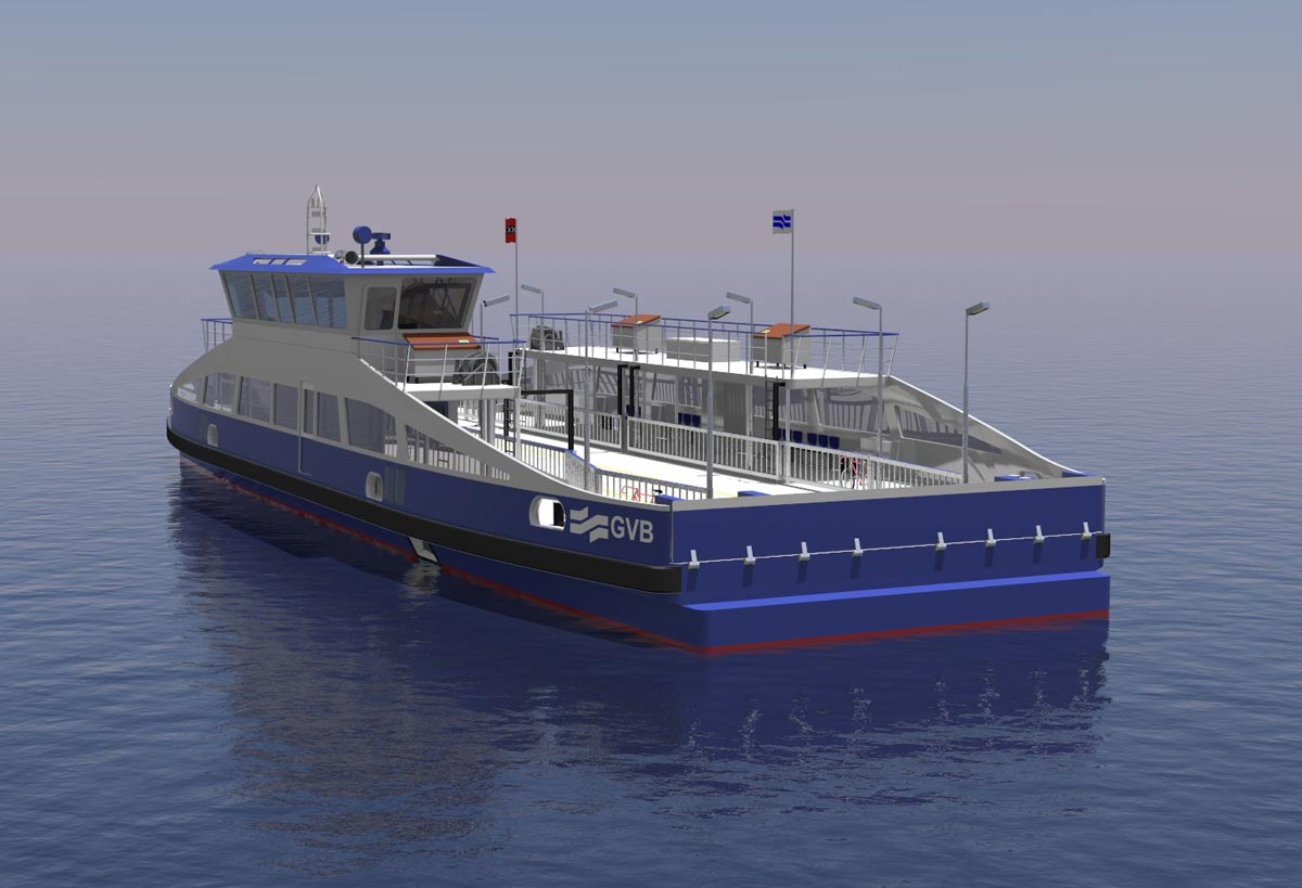 ​Holland Shipyard va construire cinq ferries lectriques pour Amsterdam