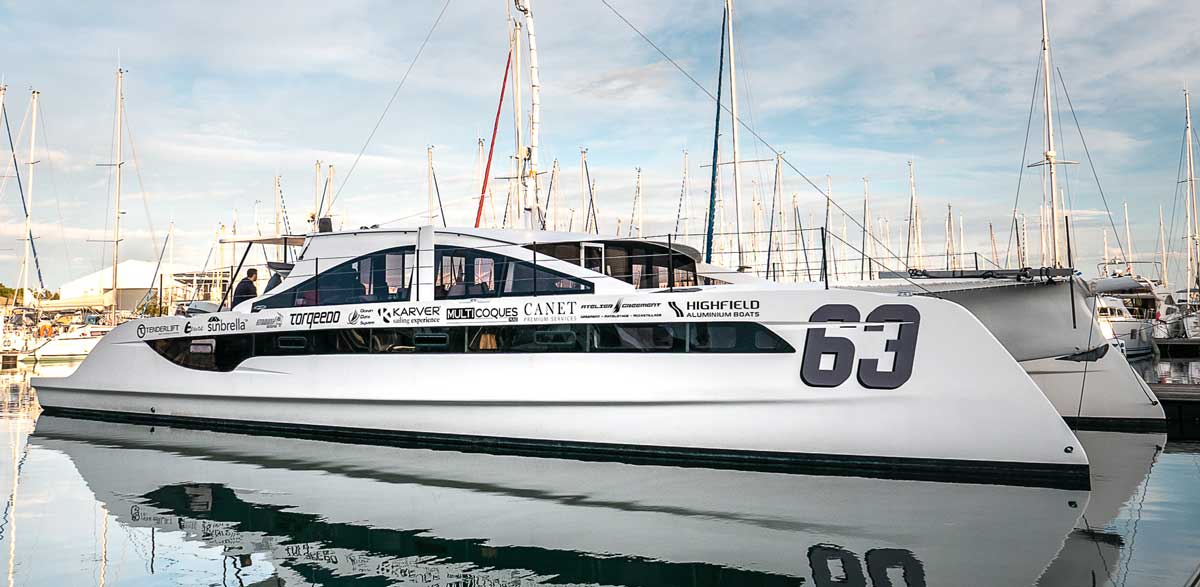 Class 6 Power : le nouveau catamaran lectrique de OYachts