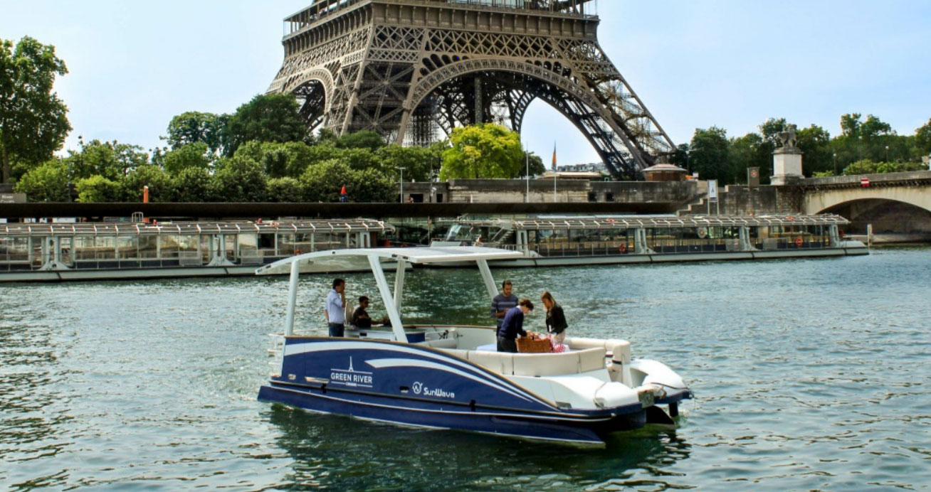 ​Equip dun systme Bellmarine-Transfluid, le SunWave S4 dbarque sur la Seine