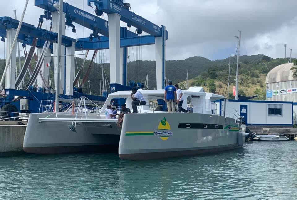 Un catamaran lectro-solaire pour la Martinique