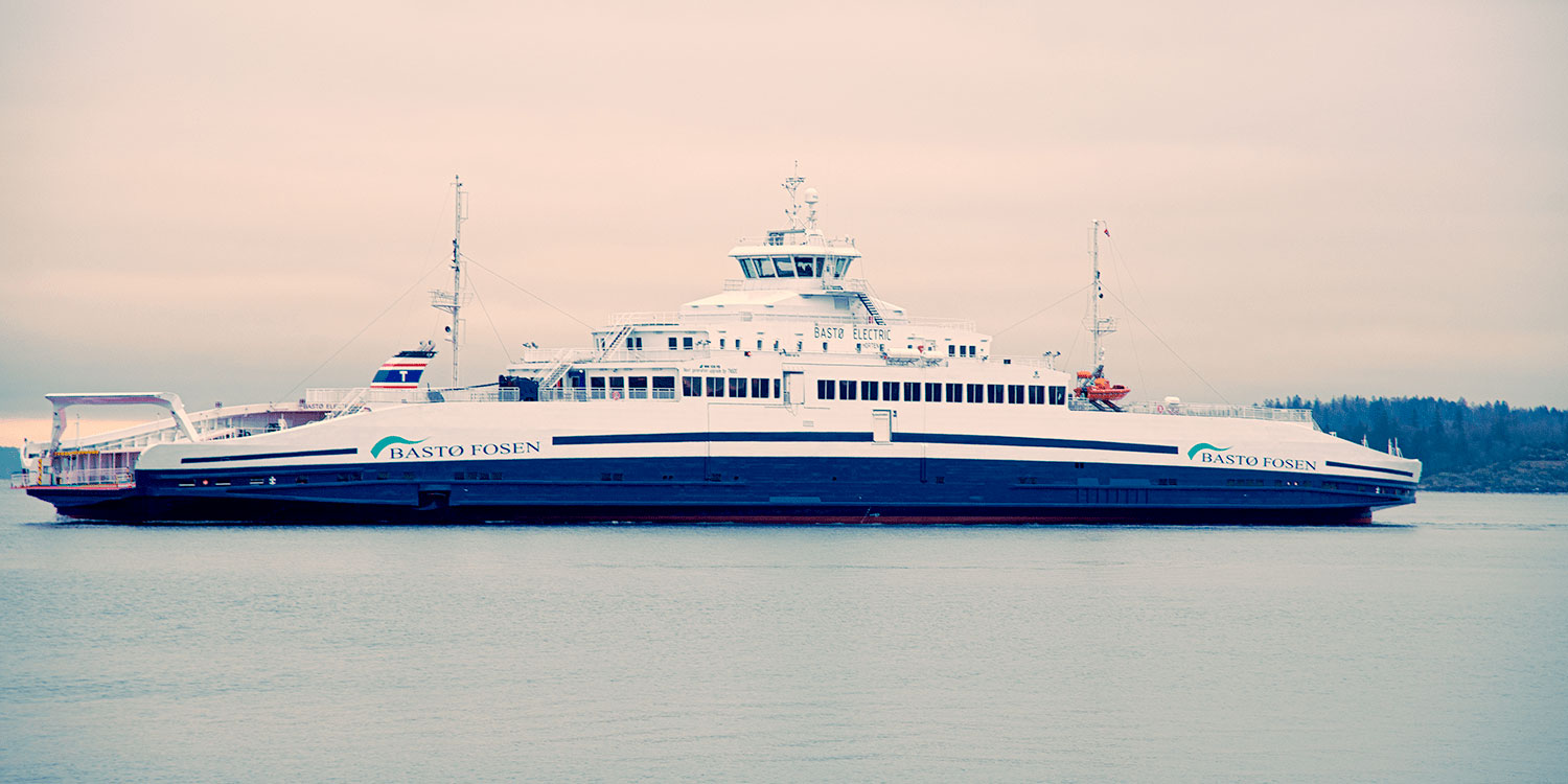 ​En Norvge, le plus grand ferry lectrique au monde entre en service