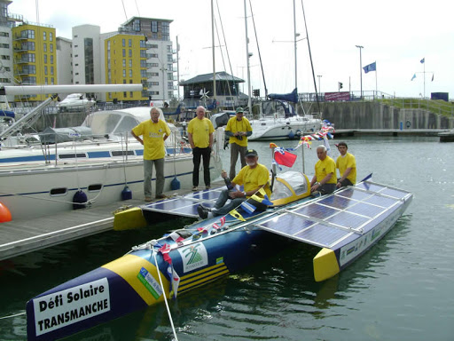 Le bateau solaire Eolios prpare la reprise de la saison estivale