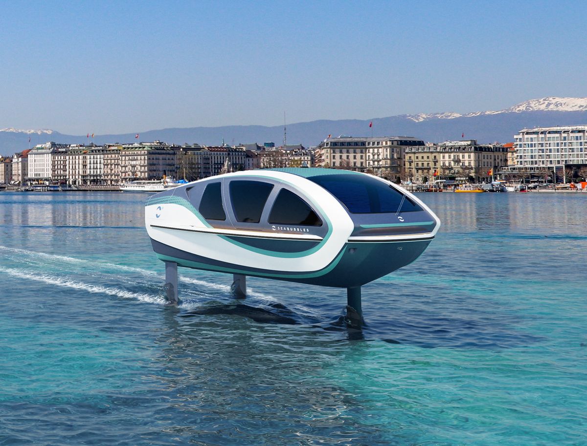 SeaBubbles soutenu par lEtat et la rgion Auvergne Rhne-Alpes