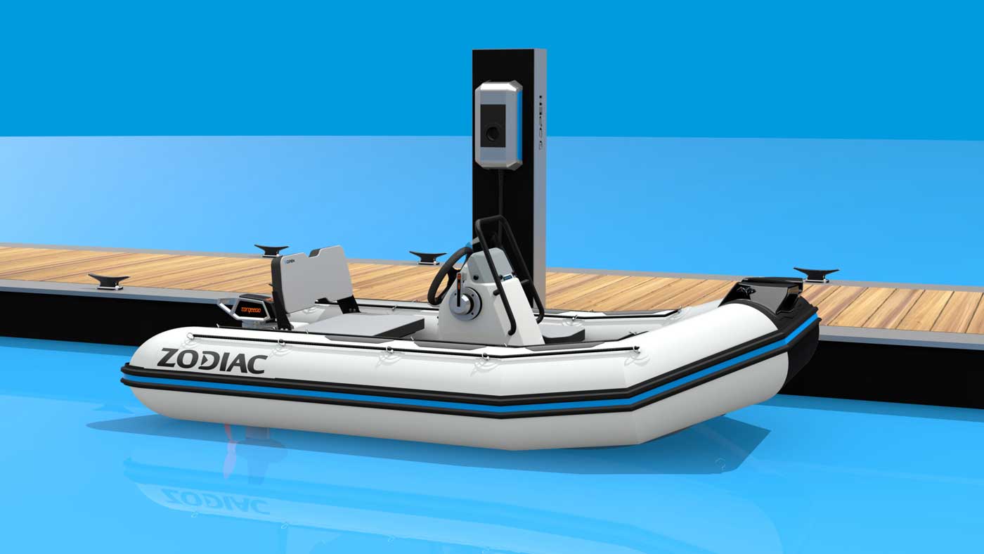 ​Bateau lectrique : Zodiac lance la nouvelle gamme eOpen