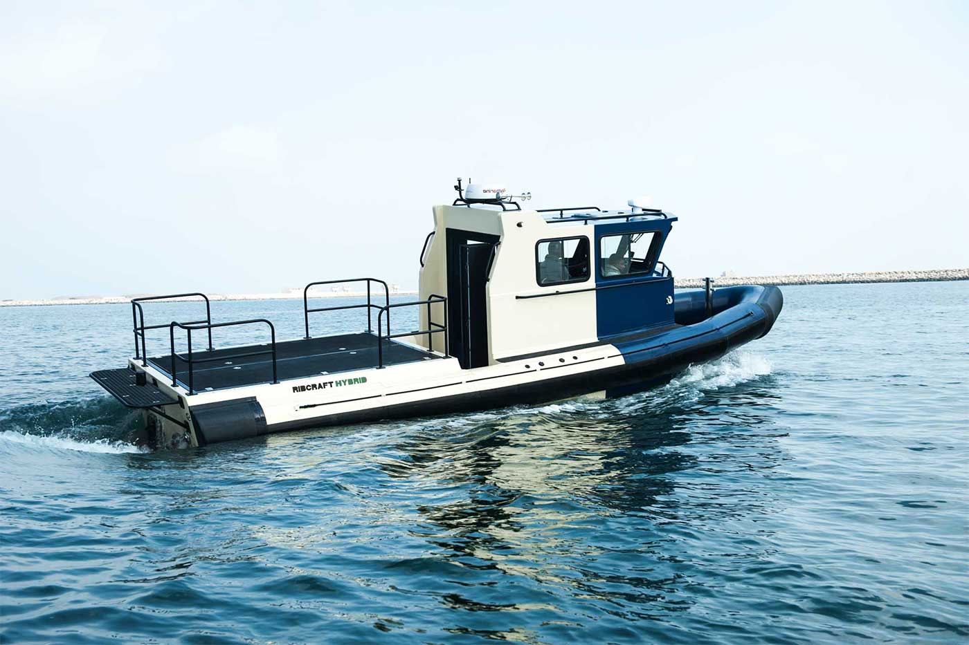 ​Transfluid fournit le systme hybride lectrique du nouveau patrouilleur Ribcraft