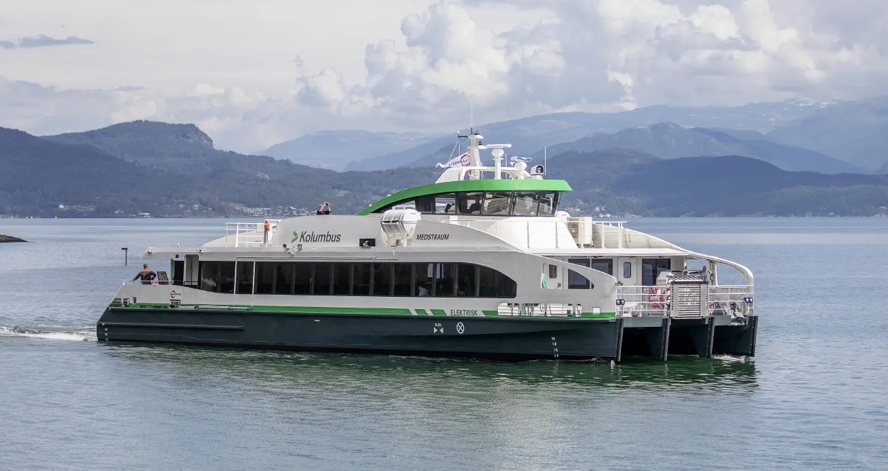 MS Medstraum : un premier fast ferry électrique pour la Norvège