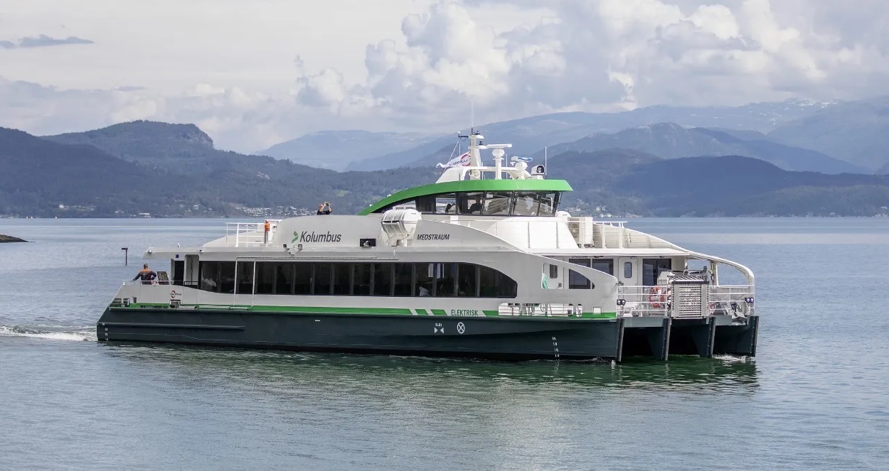 MS Medstraum : un premier fast ferry lectrique pour la Norvge