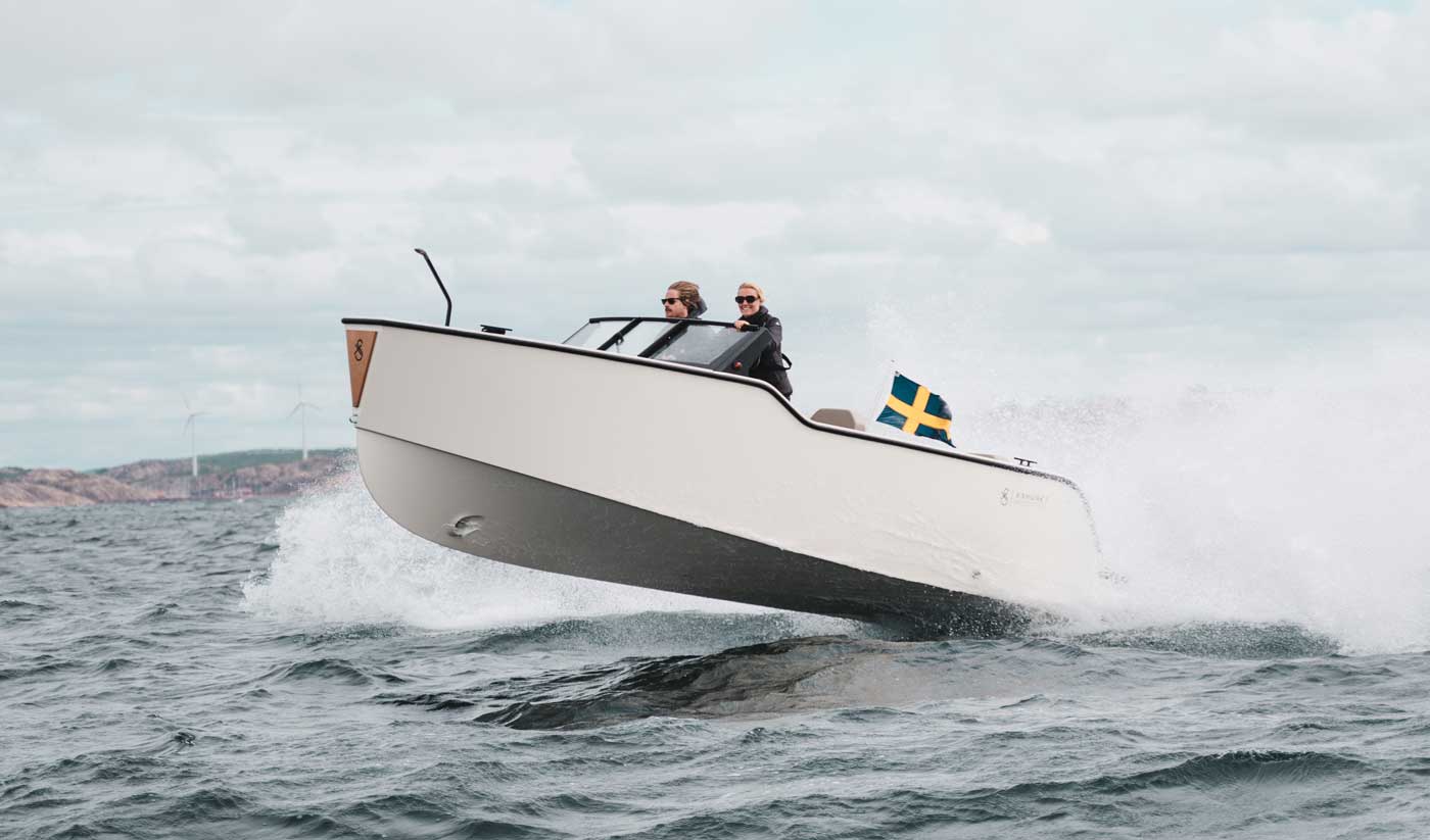 X Shore 1 : un bateau électrique d’entrée de gamme pour le fabricant suédois