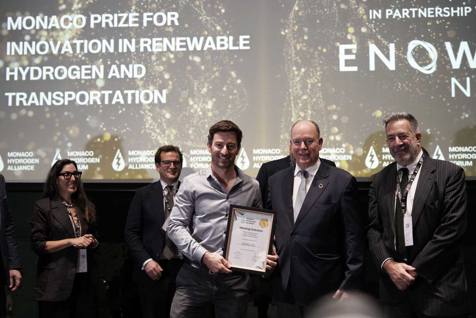 ​Genevos récompensé au Monaco Hydrogen Forum