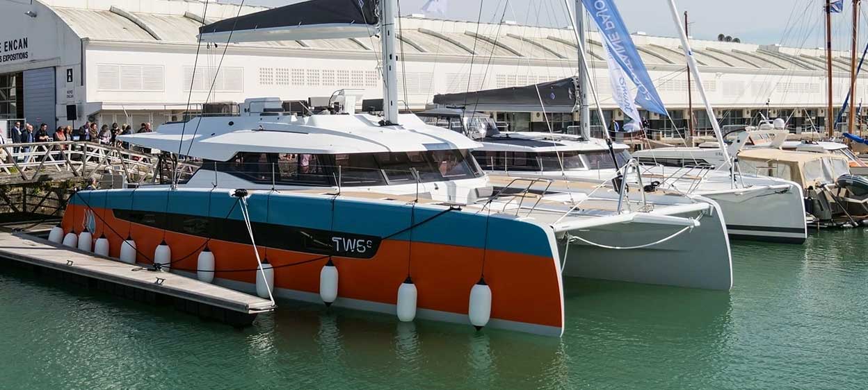 Fountaine Pajot prsente son premier catamaran lectrique-hydrogne