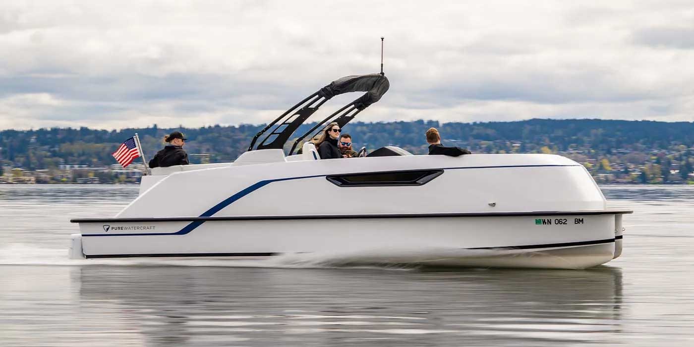 ​Pure Watercraft rvle son nouveau bateau lectrique ! 