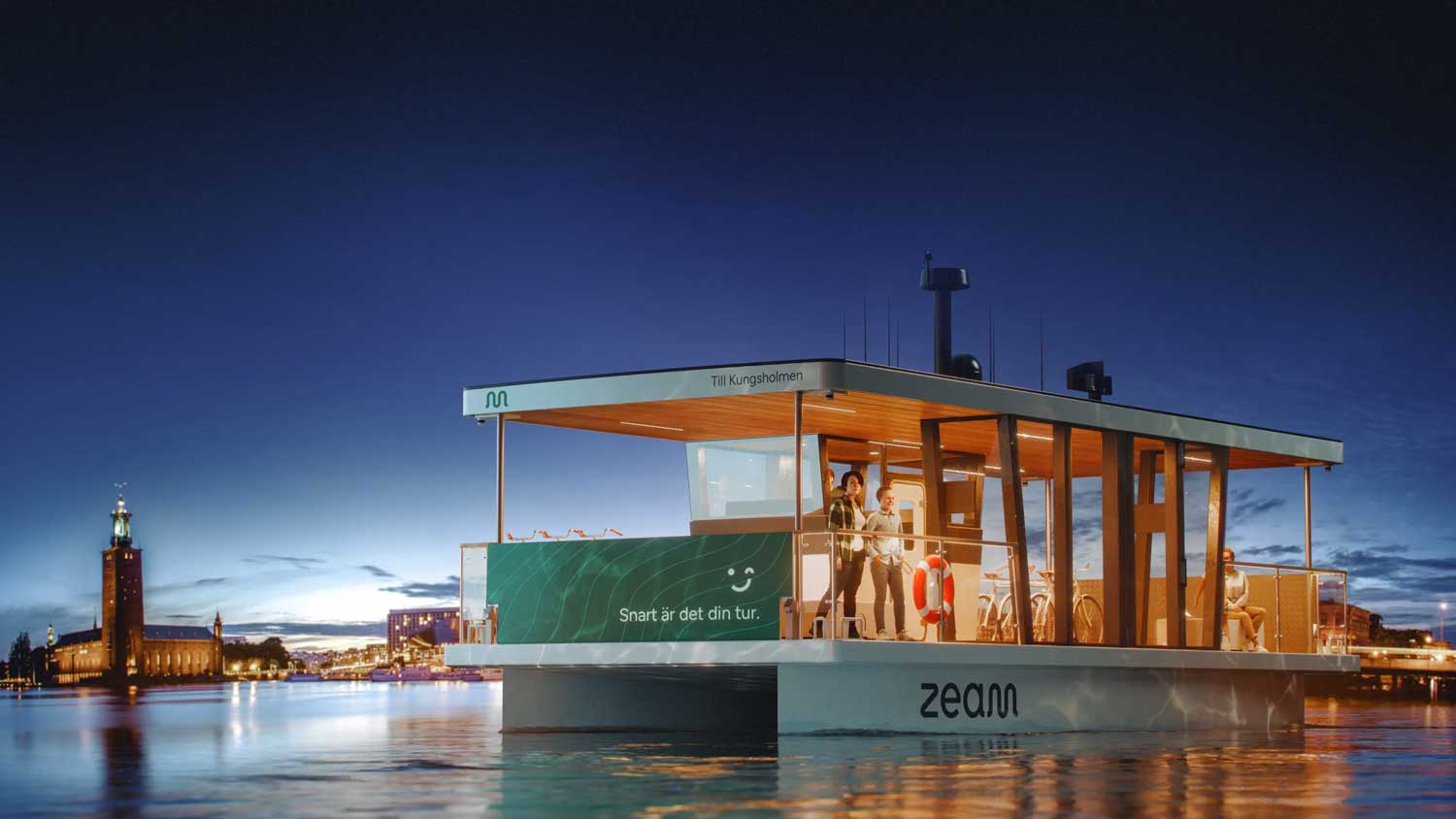 ​Zeam : un ferry électrique piloté par l’IA