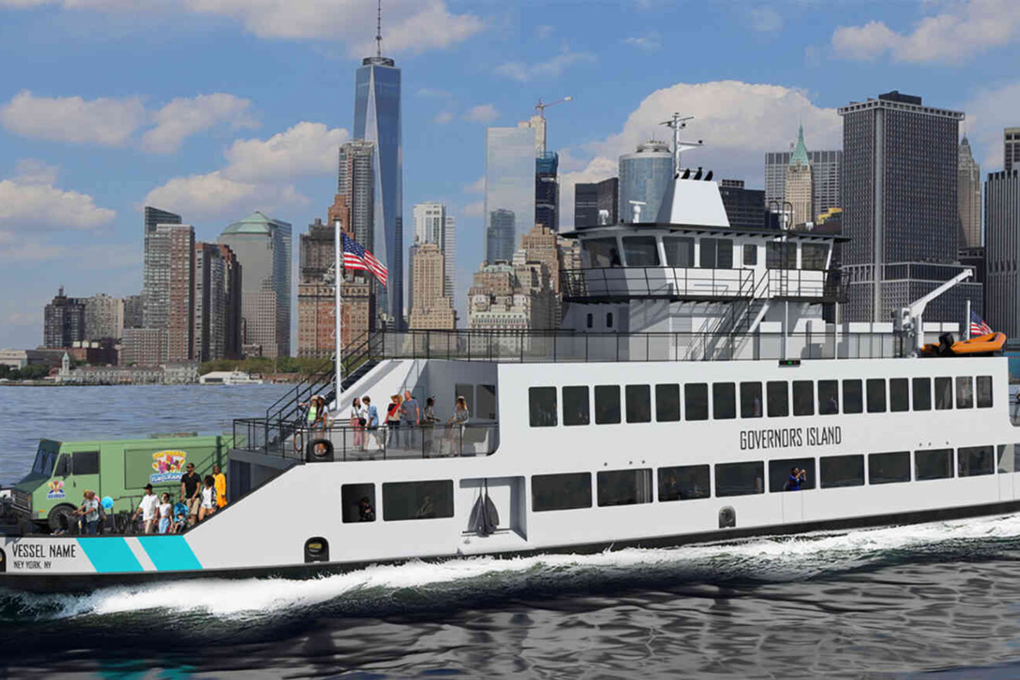 New York annonce son premier ferry hybride