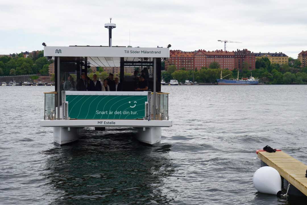 En Sude, le ferry lectrique autonome Zeabus entre en service