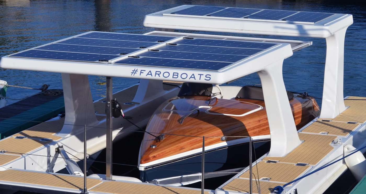 ​Powerdock : une station de charge flottante pour les bateaux lectriques