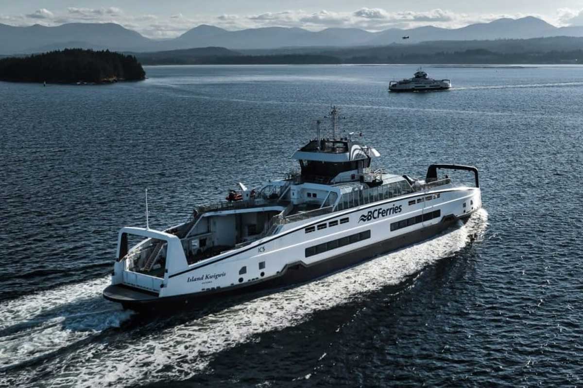 BC Ferries commande 4 nouveaux bateaux électriques !