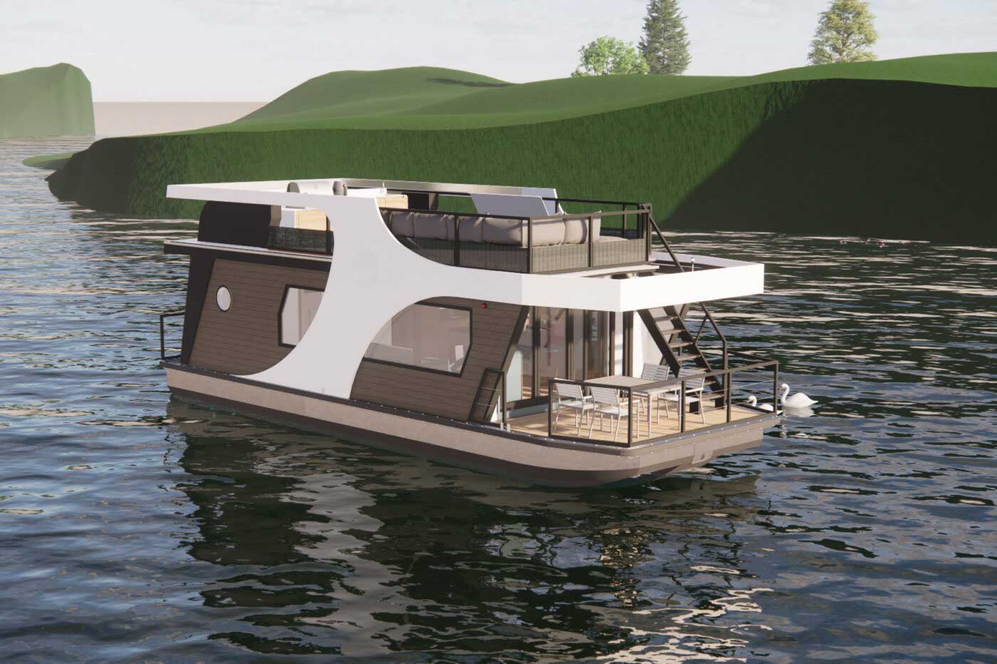 Ce bateau de luxe associe lectrique et hydrogne