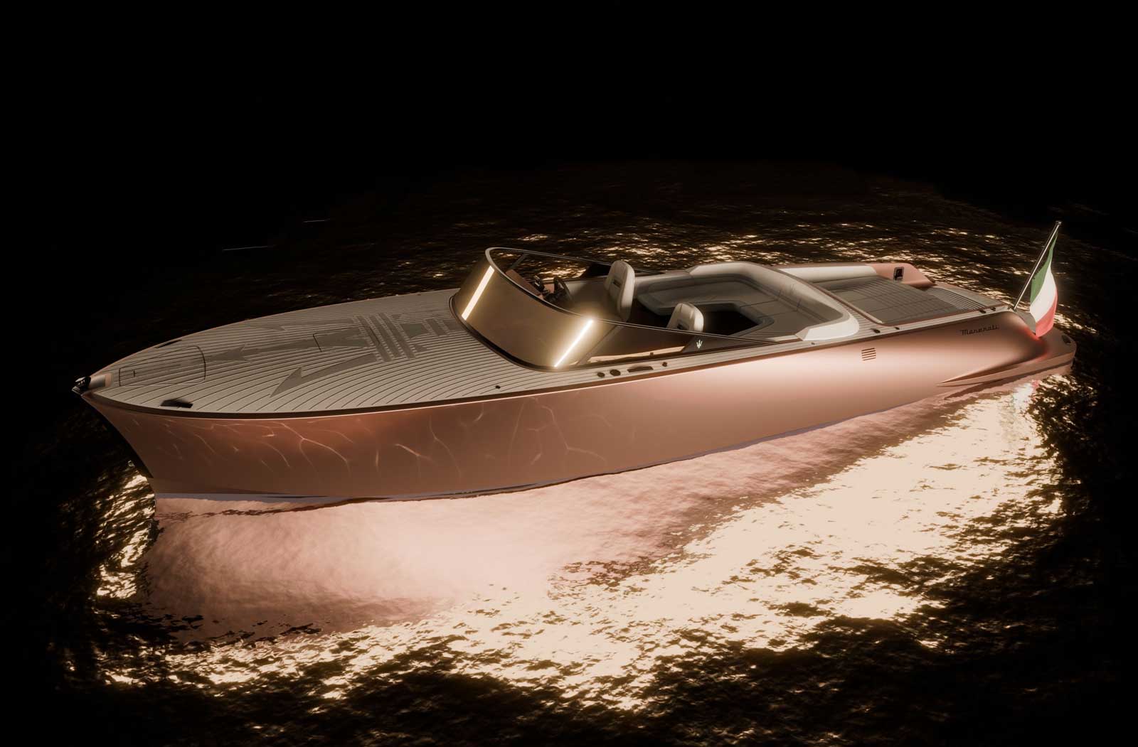 ​Maserati se lance dans le bateau lectrique