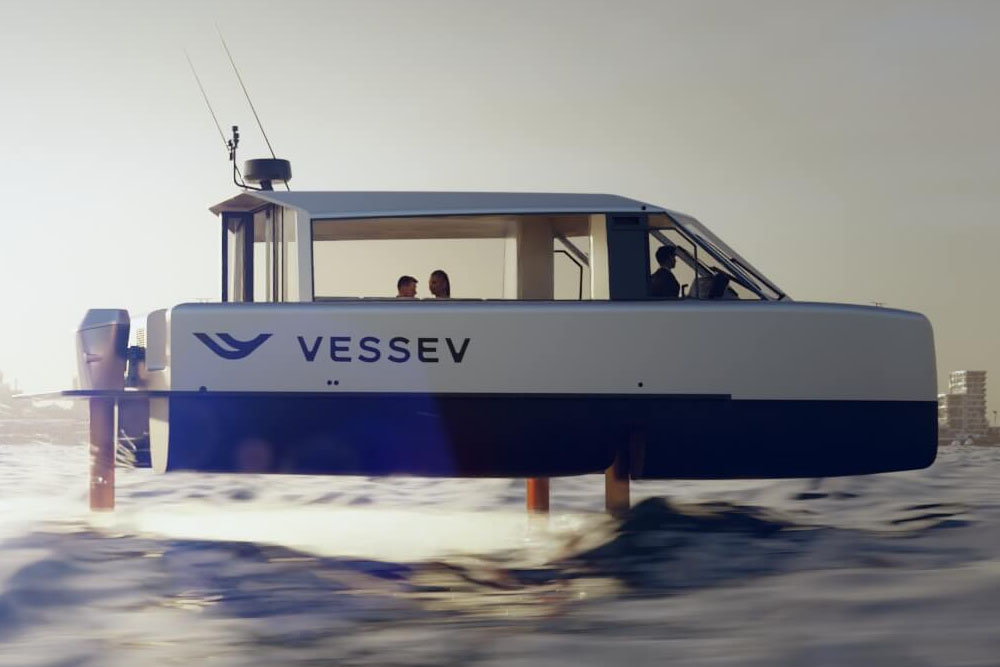 Vessev dvoile son premier hydroptre lectrique !