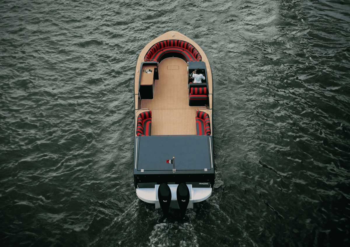 Imagine : le bateau lectrique de FinX vogue sur la Seine