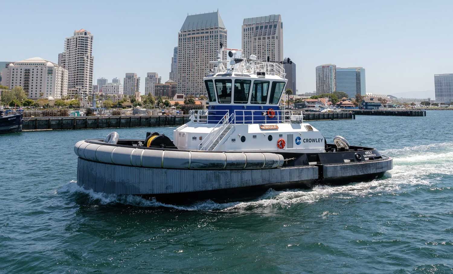 ​Le premier remorqueur lectrique des tats-Unis dbarque  San Diego