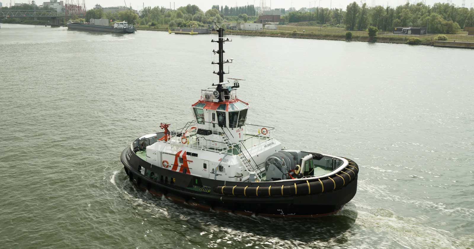 Le port d’Anvers-Bruges lance le Volta 1, premier remorqueur 100 % lectrique d’Europe