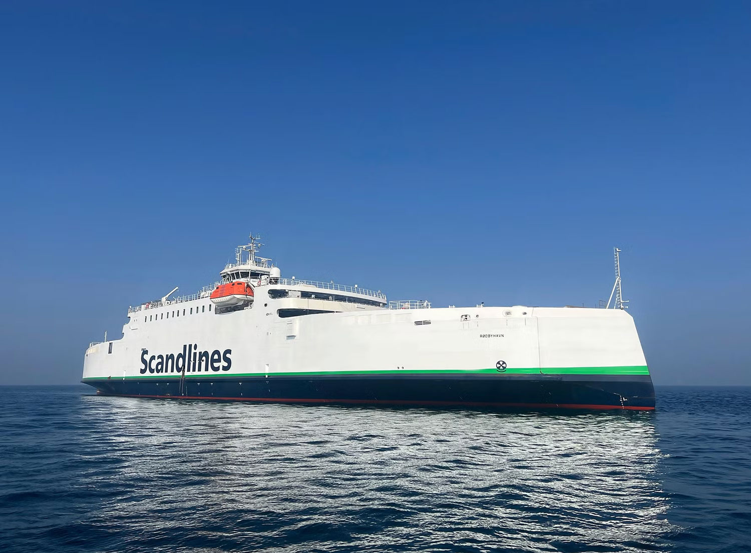 Scandlines valide les tests en mer de son premier ferry 100 % lectrique