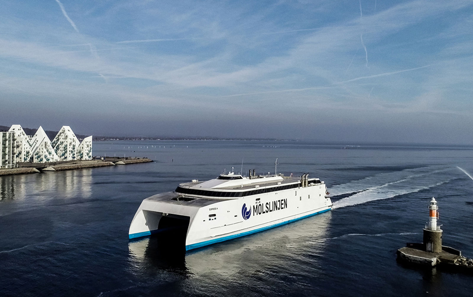 Le danois Molslinjen commande deux catamarans gants 100 % lectriques 