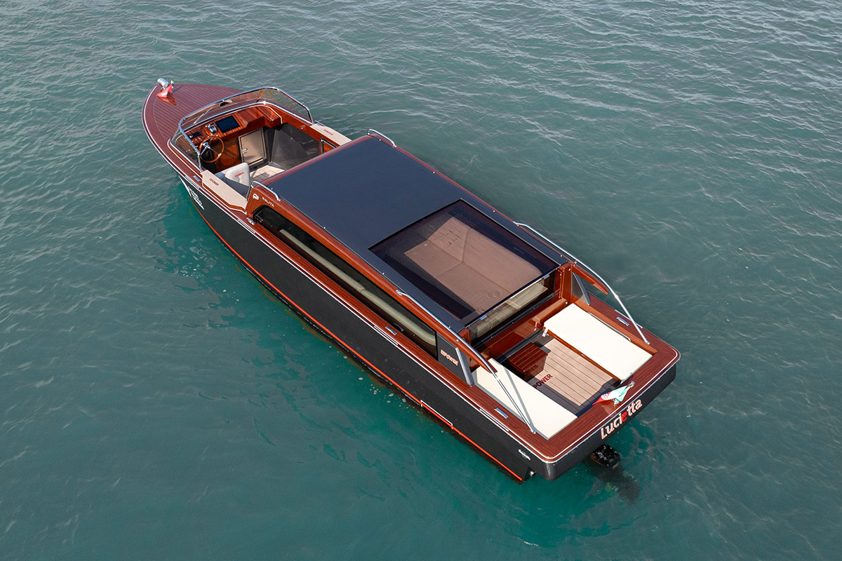 Lucietta, le premier taxi-boat lectrique de Venise se dvoile